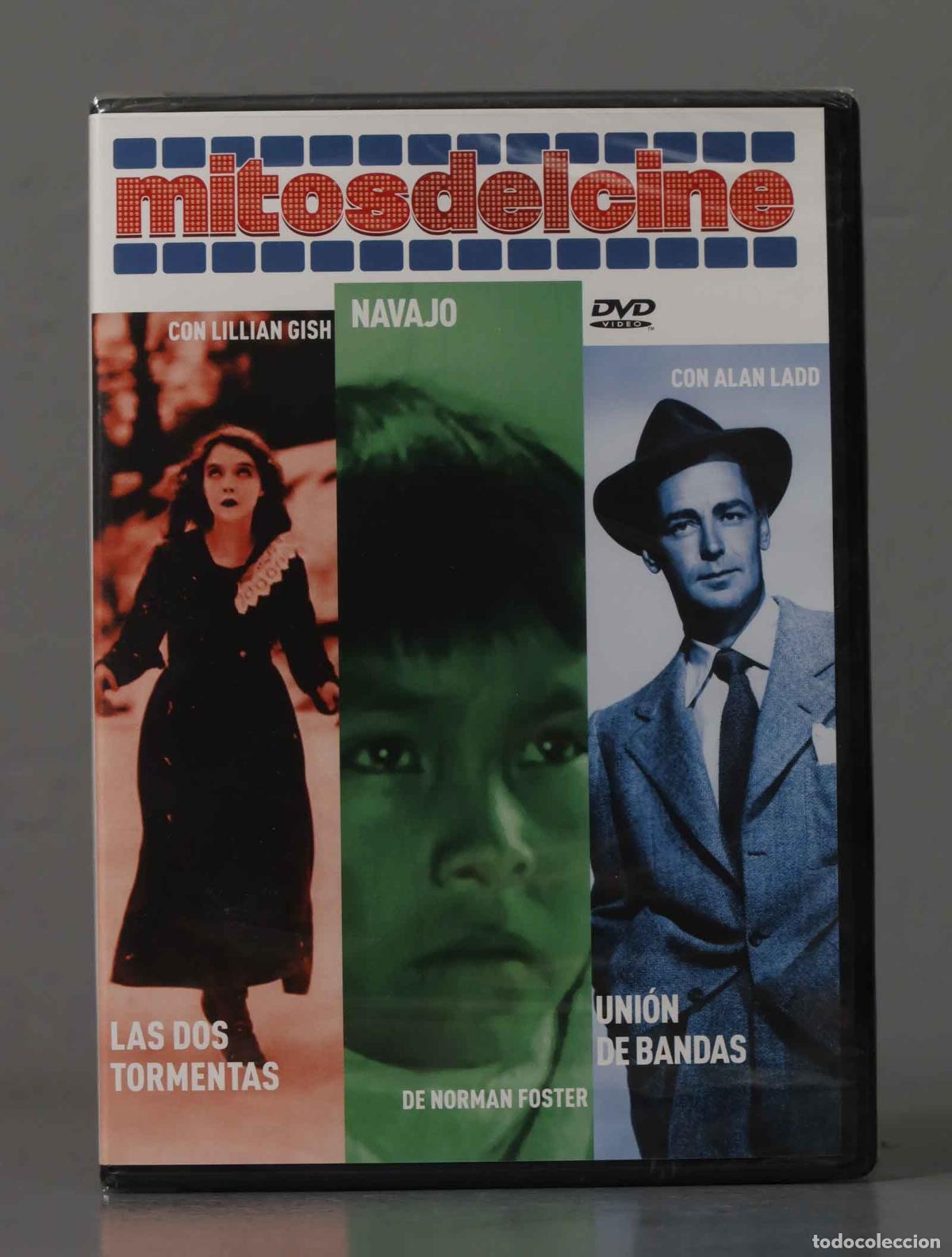 Kino: DVD. LAS DOS TORMENTAS. NAVAJO. UNION DE BANDAS. PRECINTADO