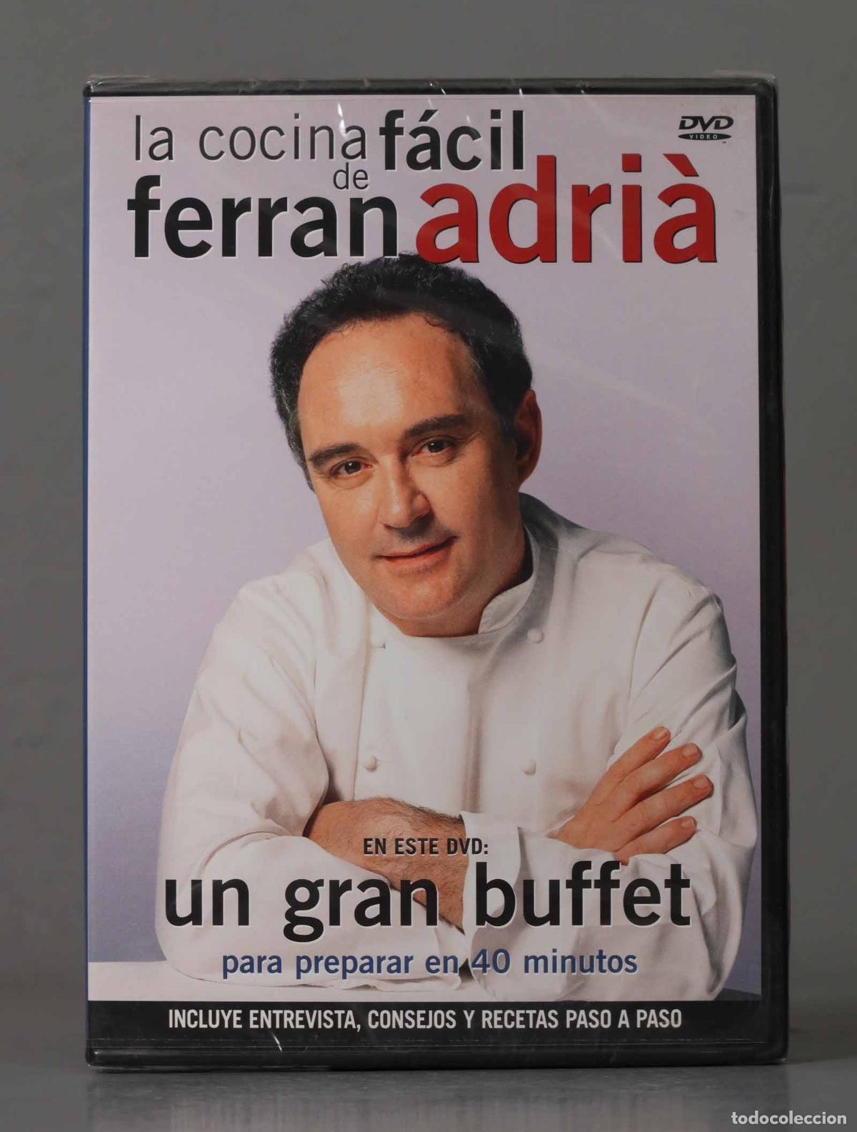Cinema: DVD. LA COCINA FACIL DE FERRAN ADRIA: UN GRAN BUFFET. PRECINTADO