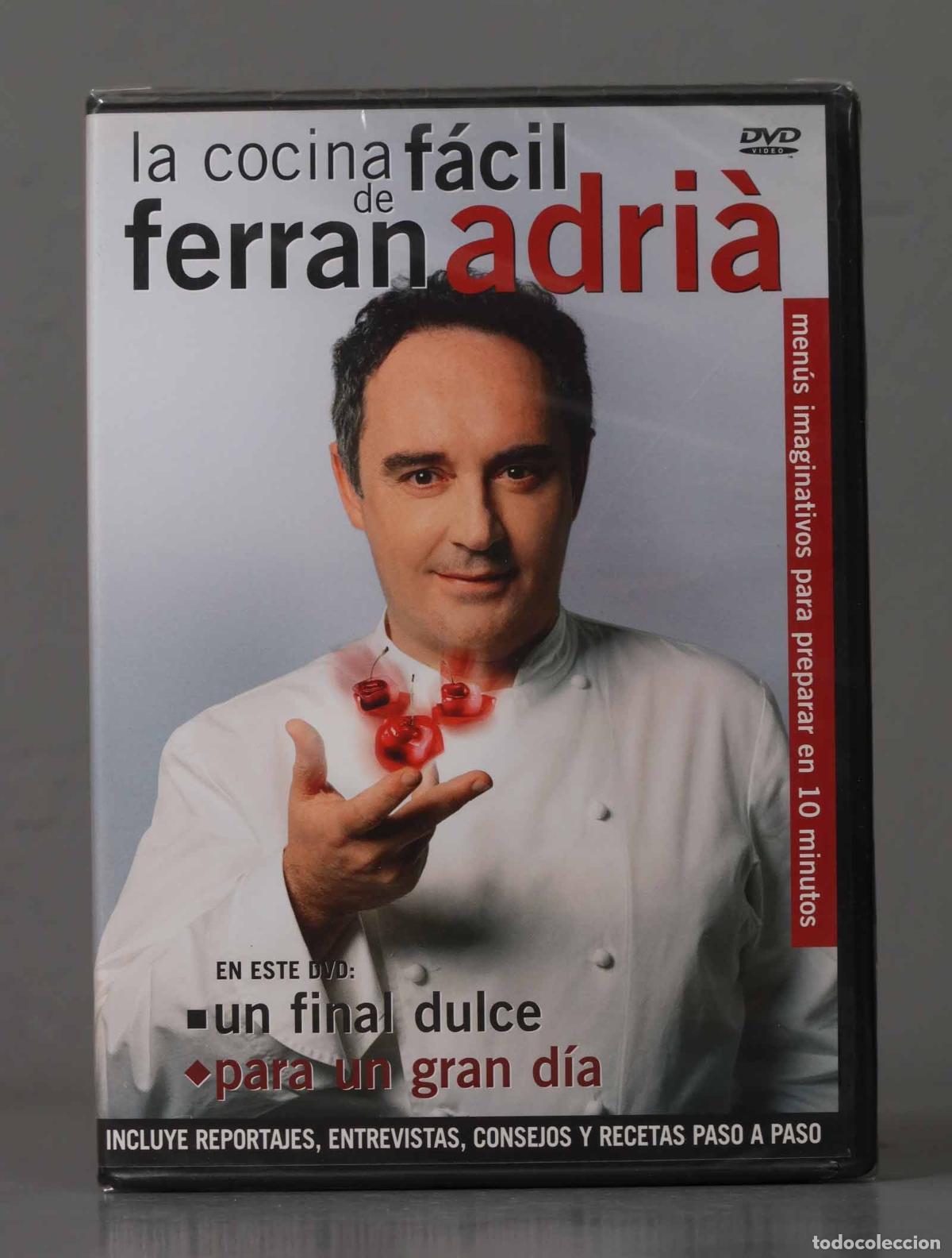 Cin&eacute;ma: DVD. LA COCINA FACIL DE FERRAN ADRIA: UN FINAL DULCE. PARA UN GRAN DIA. PRECINTADO