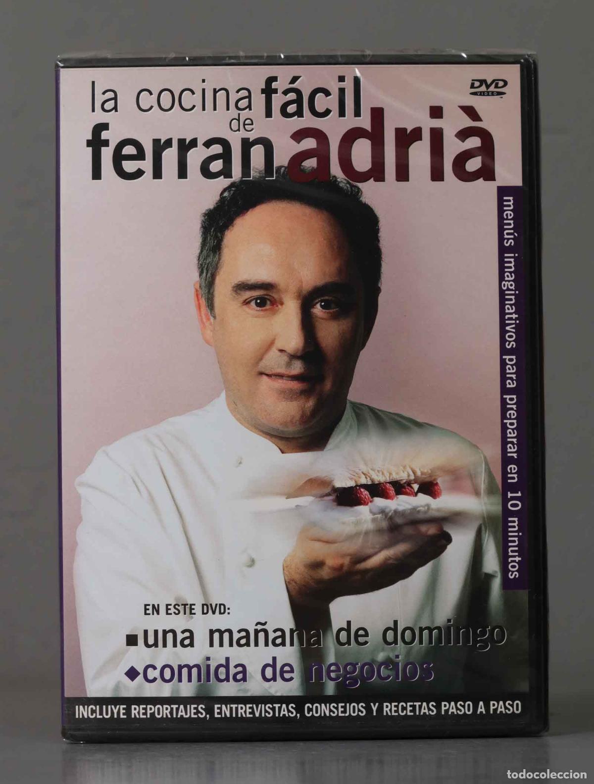 Cinema: DVD. LA COCINA FACIL DE FERRAN ADRIA: UNA MA&Ntilde;ANA DE DOMINGO. COMIDA DE NEGOCIOS. PRECINTADO
