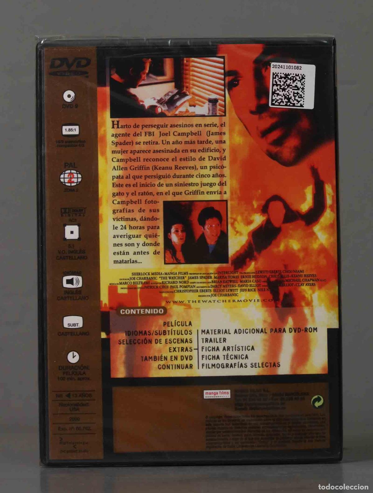 Cine: DVD. THE WATCHER. PRECINTADO - Foto 2