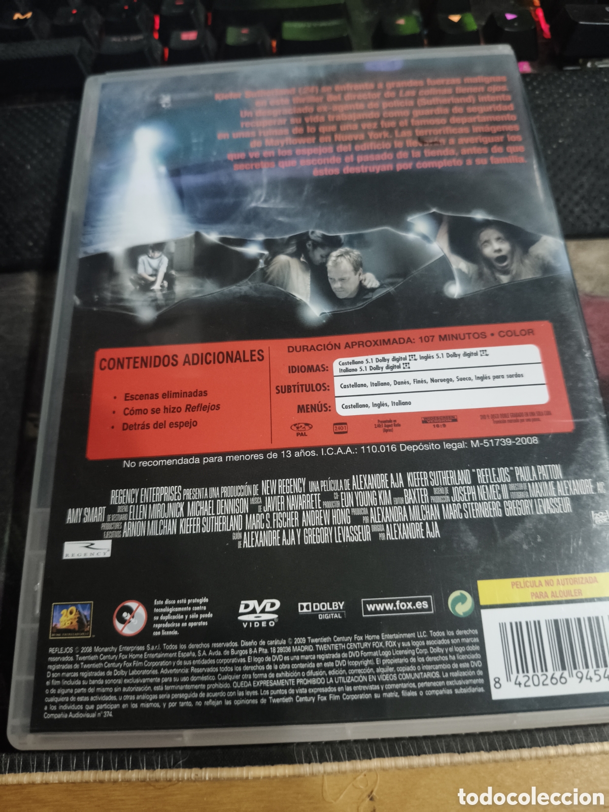 Cine: Reflejos DVD ------5 - Foto 2