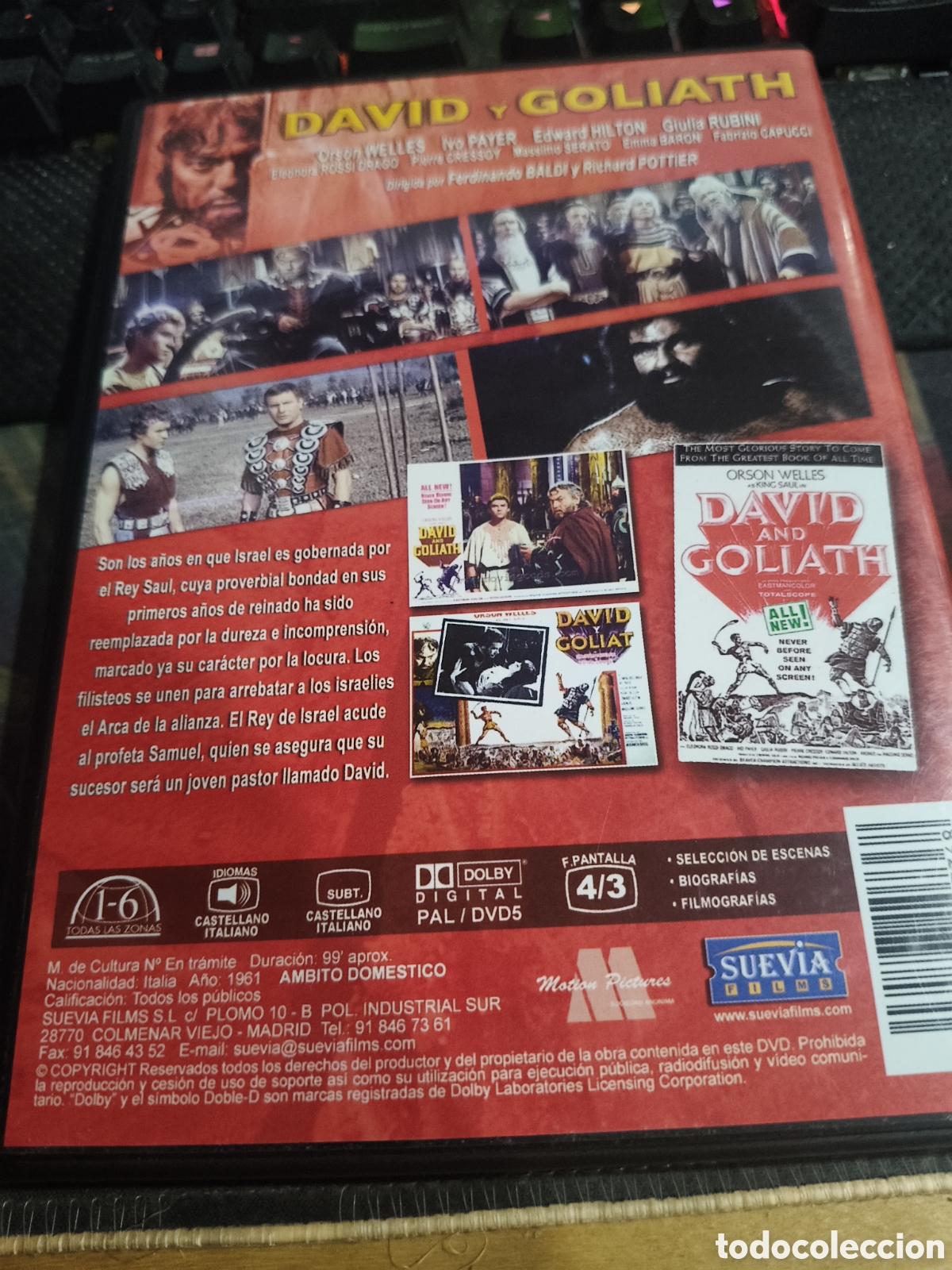 Cine: David y goliath DVD -5 - Foto 2