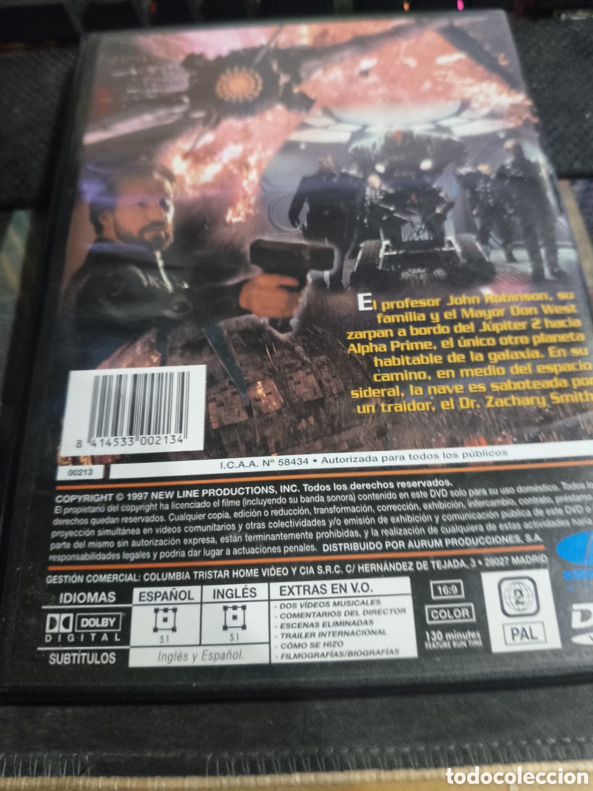 Cine: Perdidos en el espacio DVD -3 - Foto 2
