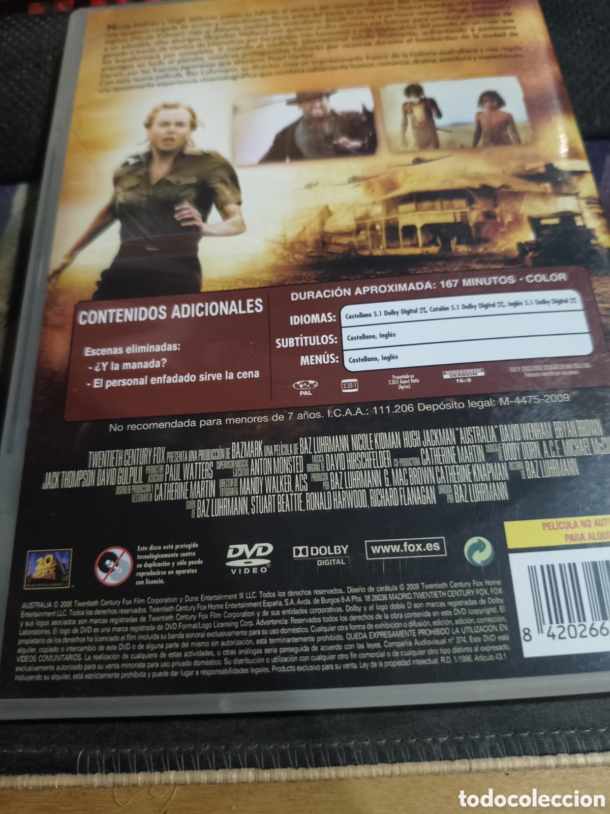 Cine: Australia DVD -------3 - Foto 2
