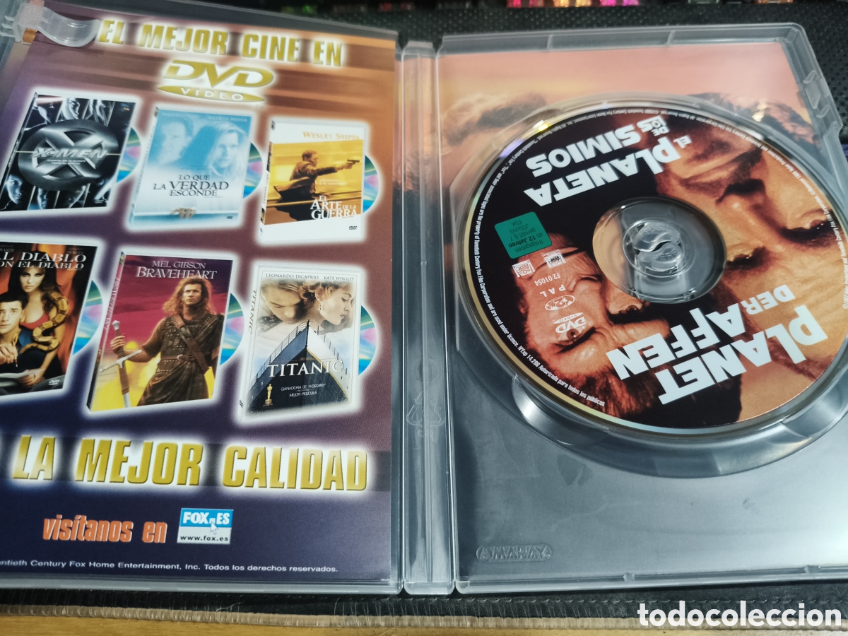 Cine: El planeta de los simios DVD -3 - Foto 3