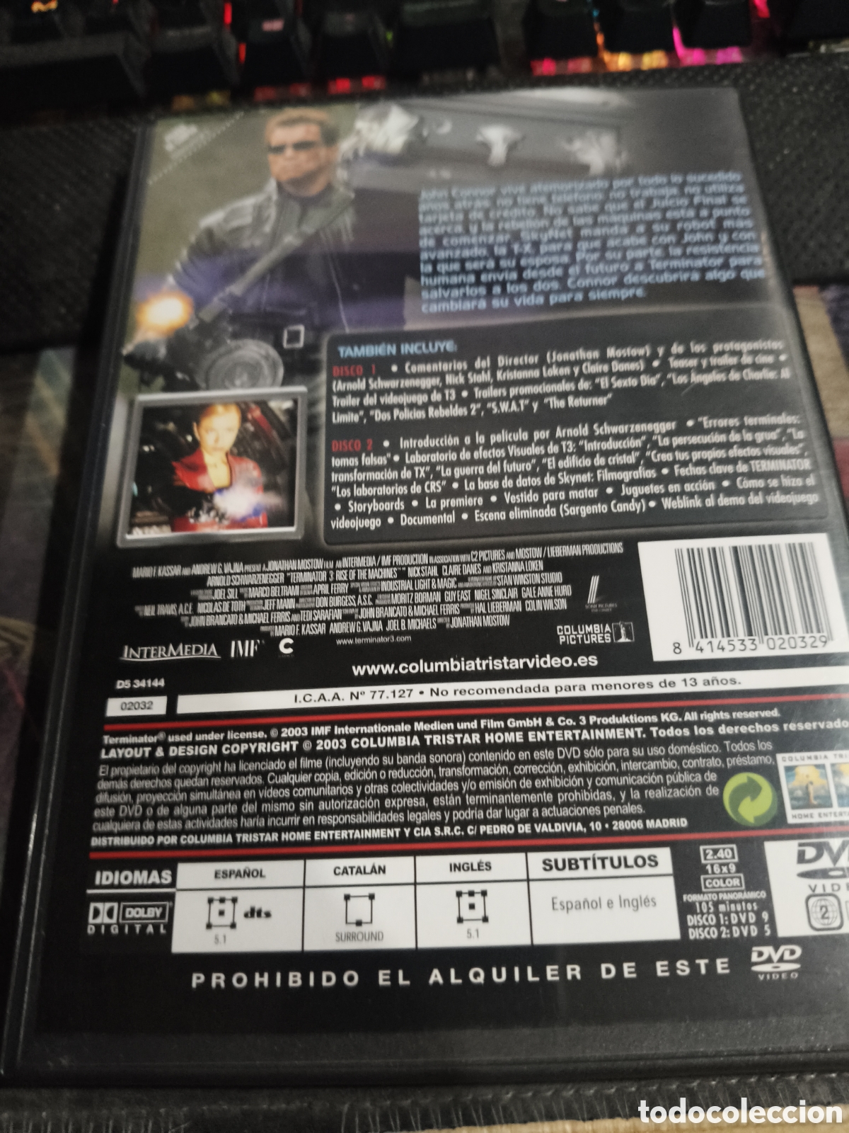Cine: Terminator 3 ed 2 DVD -3 - Foto 2