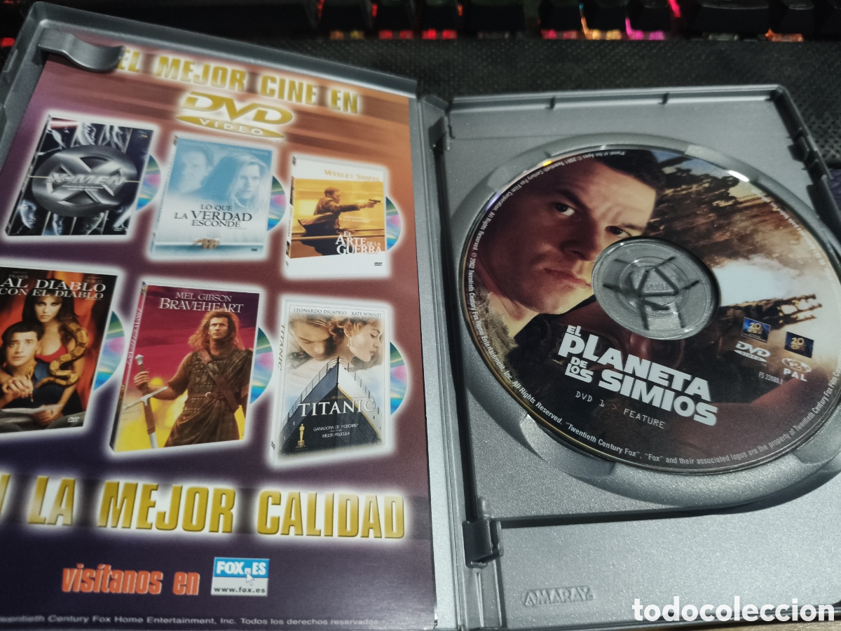 Cine: El planeta de los simios DVD -3 - Foto 4