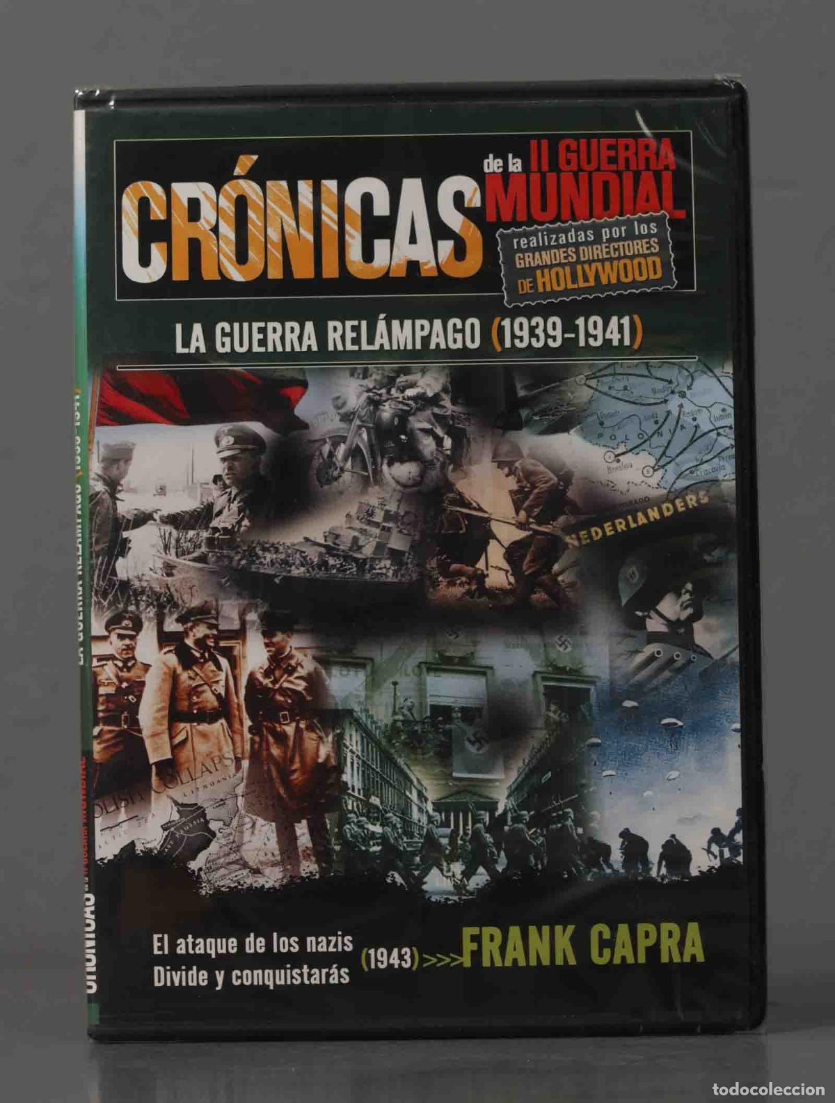 Cinema: DVD. CRONICAS DE LA II GUERRA MUNDIAL: LA GUERRA RELAMPAGO (1939-1941). PRECINTADO