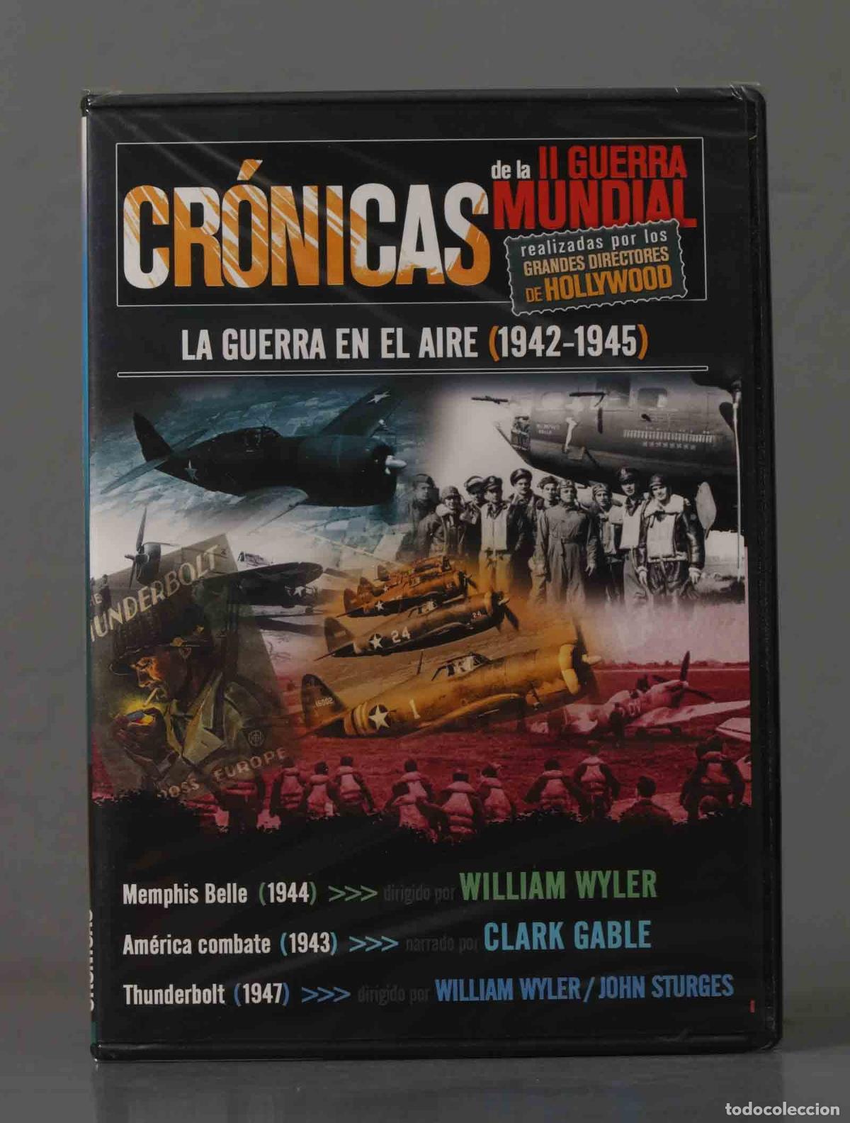 Cinema: DVD. CRONICAS DE LA II GUERRA MUNDIAL: LA GUERRA EN EL AIRE (1942-1945). PRECINTADO