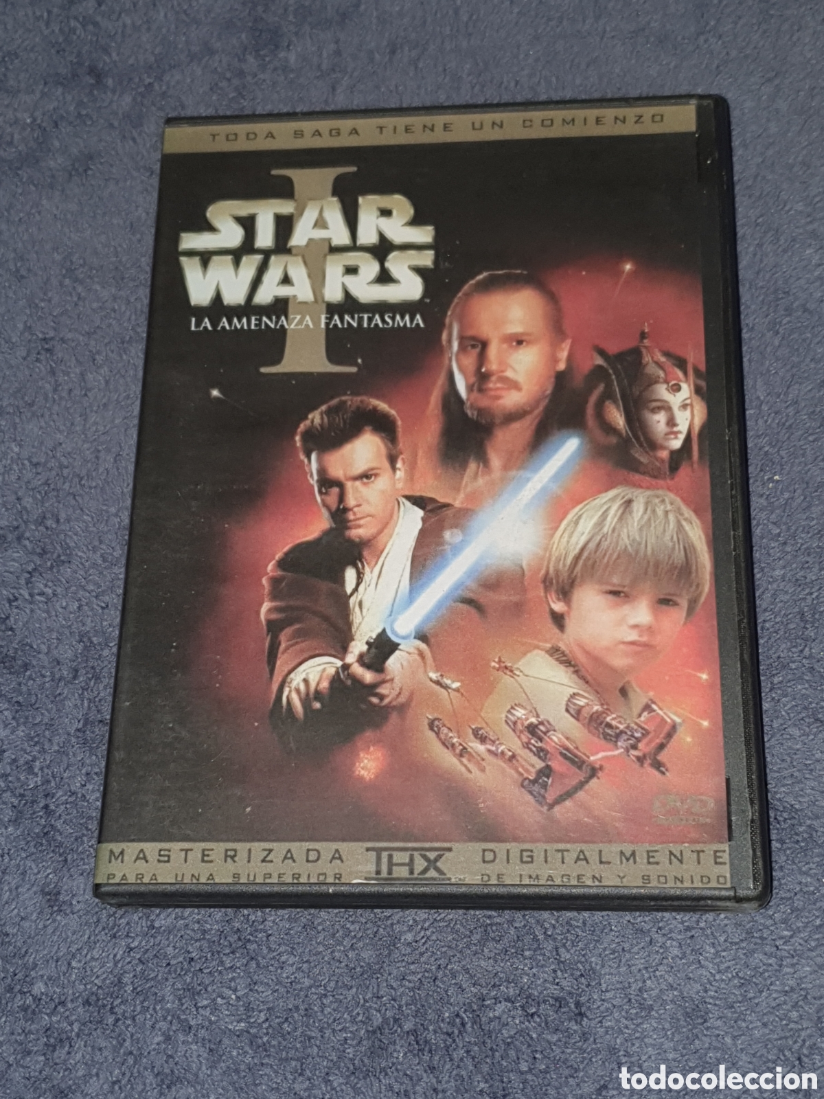 Cine: 41-Dvd. Star Wars I La Amenaza Fantasma - 2&ordf; Mano, Muy Buen Estado.