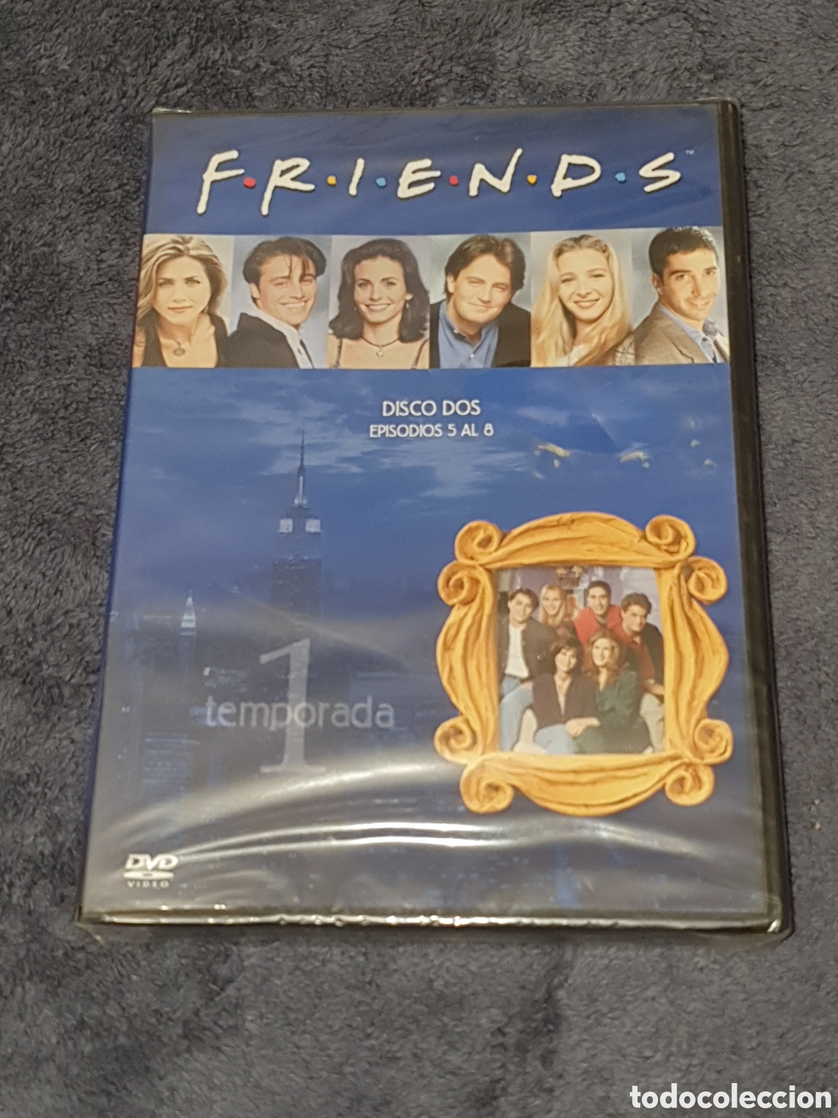 Cine: 45-Dvd. Friends Disco Dos, Episodios 5 Al 8, Nuevo, Precintado Original, Sin Estrenar Ni Usar.