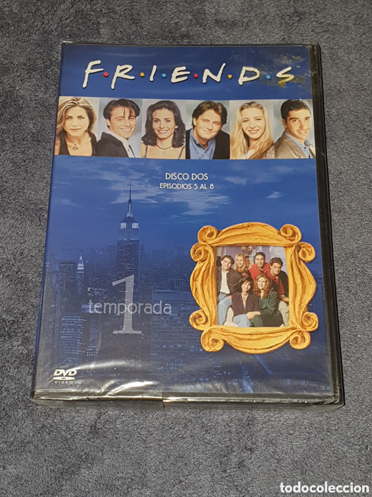 Cine: 45-Dvd. Friends Disco Dos, Episodios 5 Al 8, Nuevo, Precintado Original, Sin Estrenar Ni Usar.