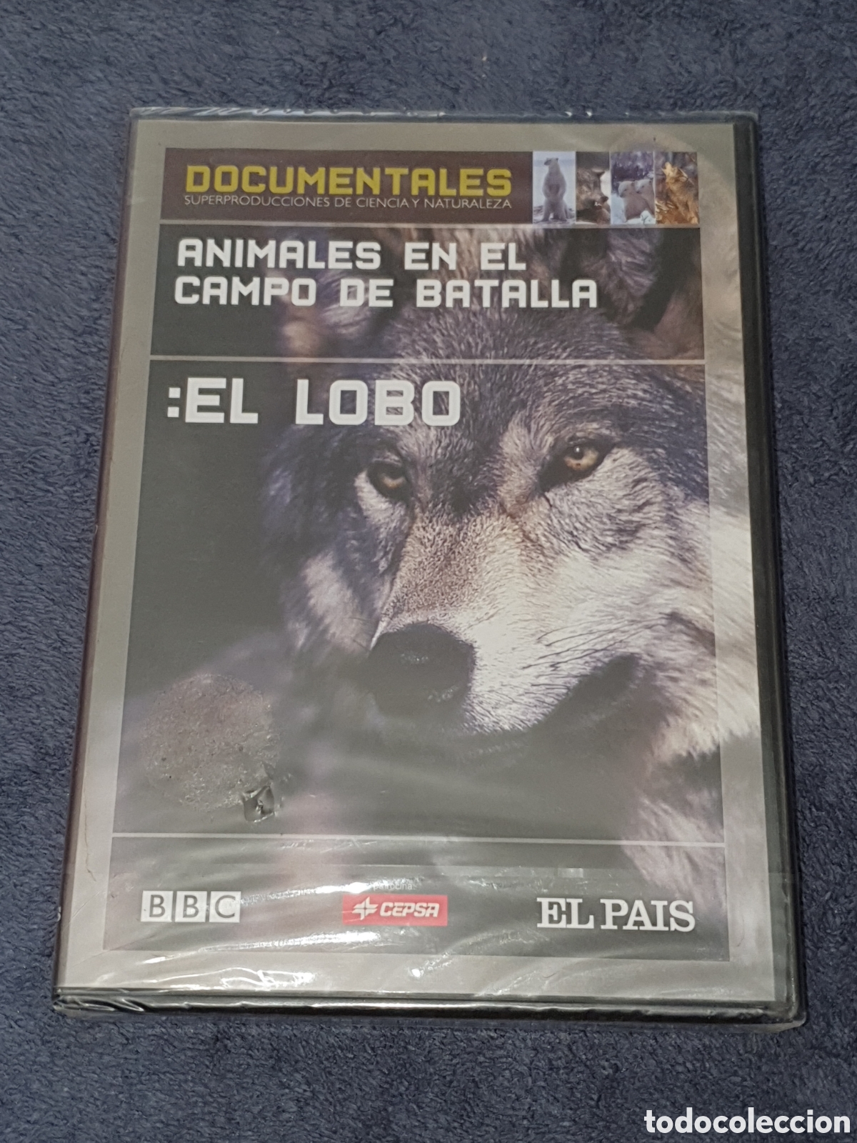 Cine: 46-Dvd. Animales En El Campo De Batalla - El Lobo - Nuevo,Precintado Original, Sin Estrenar Ni Usar.