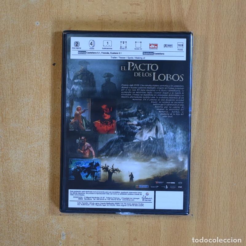 Cine: EL PACTO DE LOS LOBOS - DVD - Foto 2