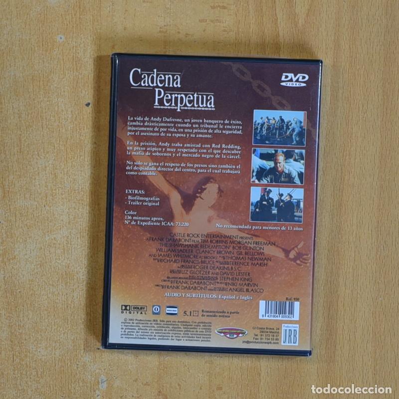 Cine: CADENA PERPETUA - DVD - Foto 2