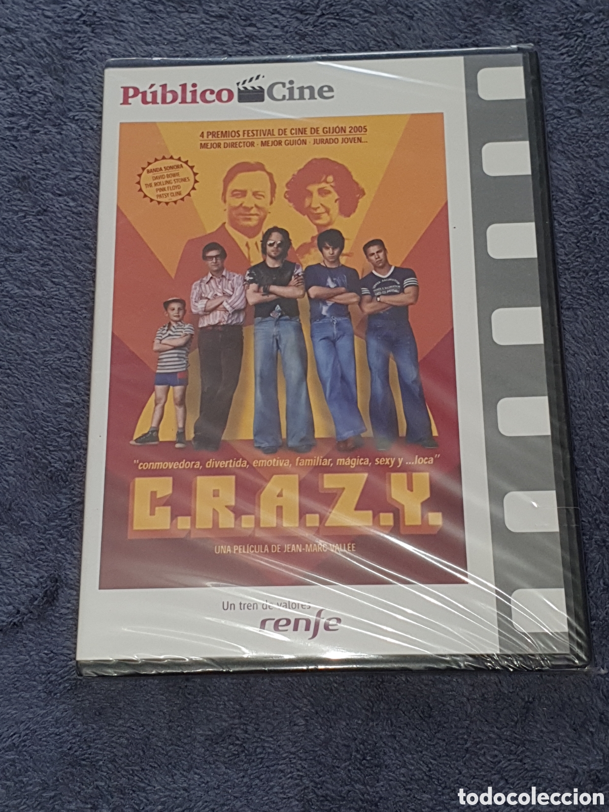 Cine: 46-Dvd. Crazy, C.R.A.Z.Z.Y. - Nuevo Precintado Original Sin Estrenar Ni Usar, Caja Fina.
