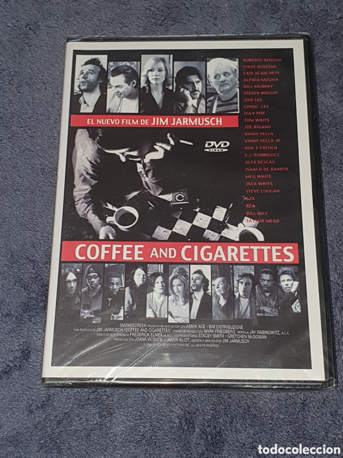 Cine: 46-Dvd. Coffee And Cigarettes - Nuevo, Precintado Original, Sin Estrenar Ni Usar, Caja Fina.