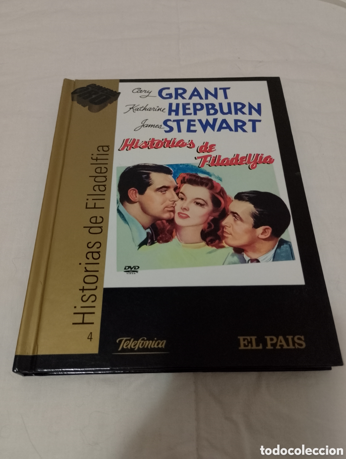 Cine: Dvd-libro. Historia de Filadelfia. Cine de Oro.