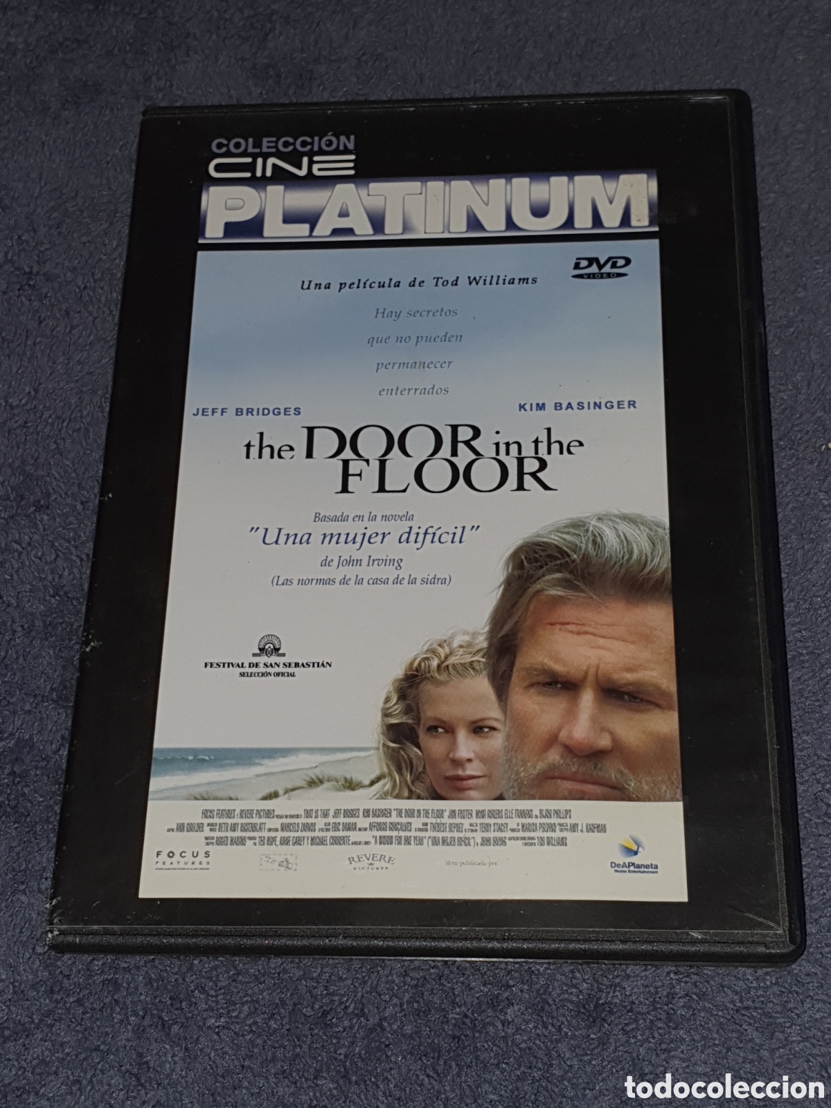 Cin&eacute;ma: 49-Dvd. The Door In The Floor - Jeff Bridges/ Kim Basinger, 2&ordf; Mano, Muy Buen Estado, Caja Fina.