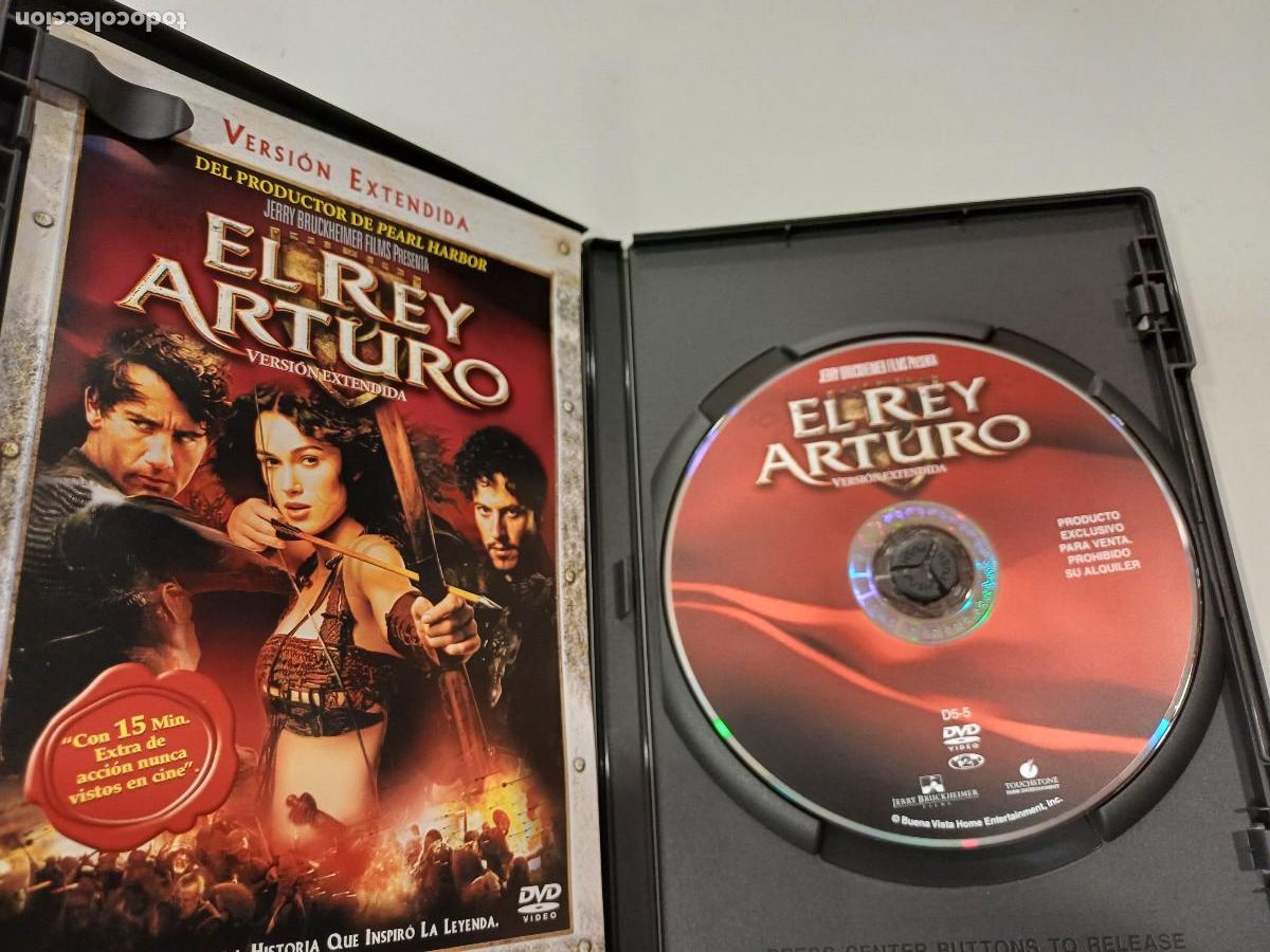 Cine: EL REY ARTURO/VERSION EXTENDIDA/DVD. - Foto 2