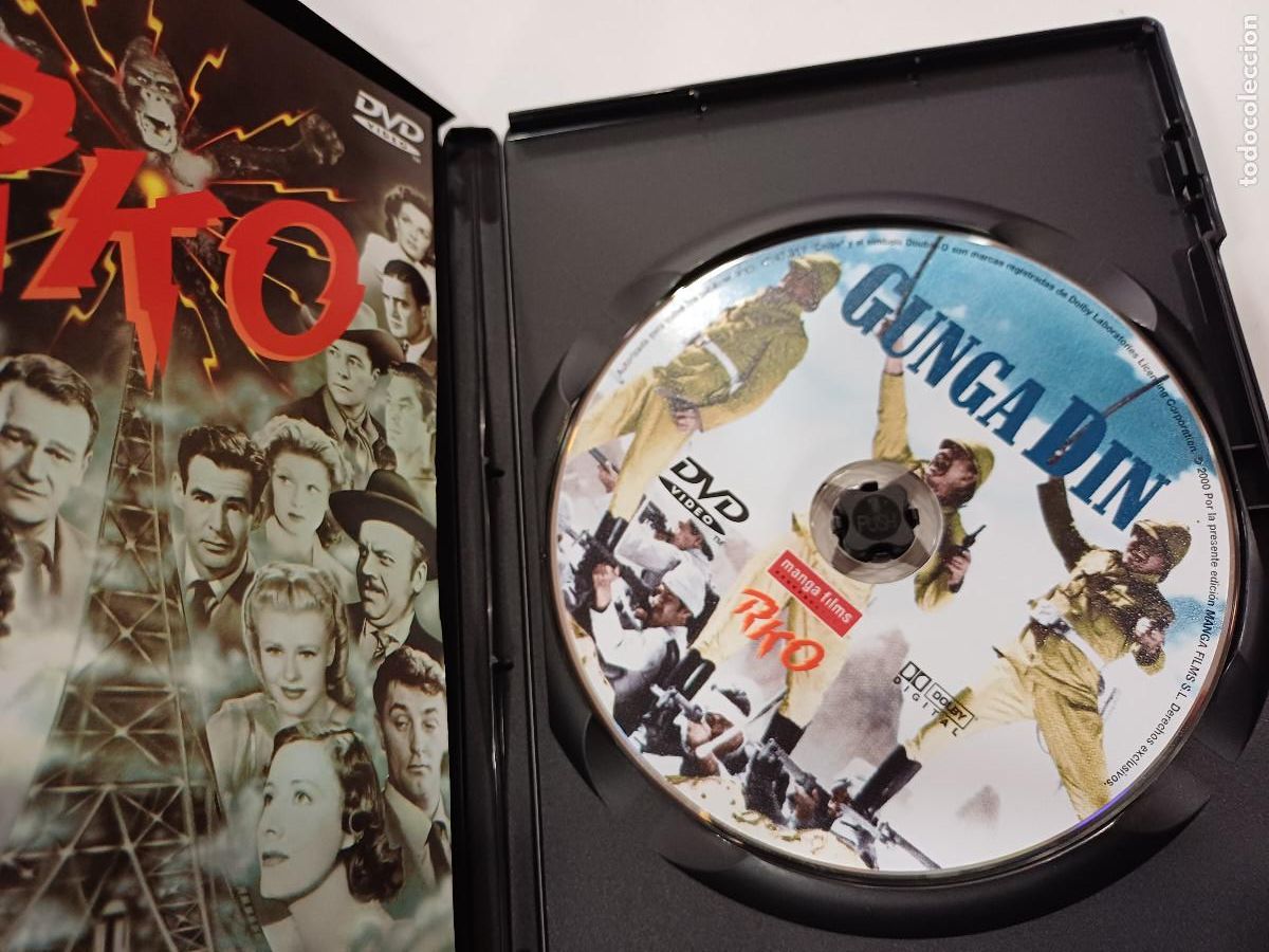 Cine: GUNGA DIN/GARY GRANT/DVD. - Foto 2