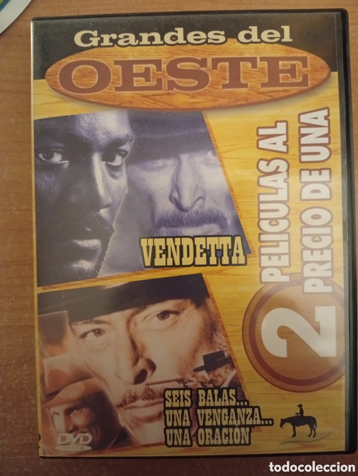 Cinema: VENDETTA+ SEIS BALAS,UNA VENGANZA, UNA ORACI&Oacute;N, DVD