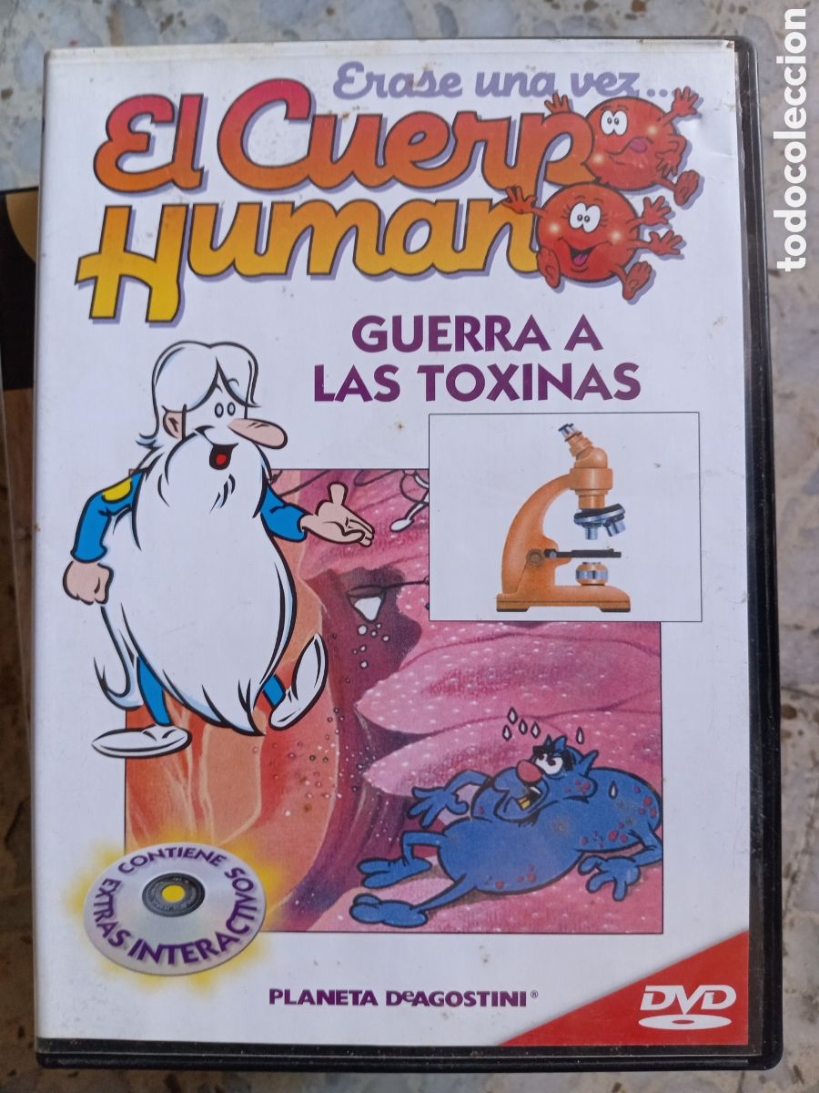Cine: DVD ERASE UNA VEZ EL CUERPO HUMANO GUERRA A LAS TOXINAS 23