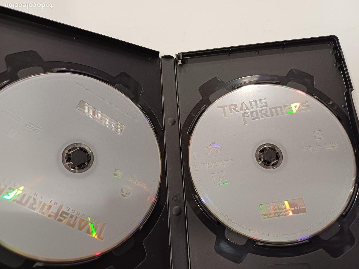 Cine: TRANSFORMERS/DVD 2 DISCOS PACK COLECCTION. - Foto 2