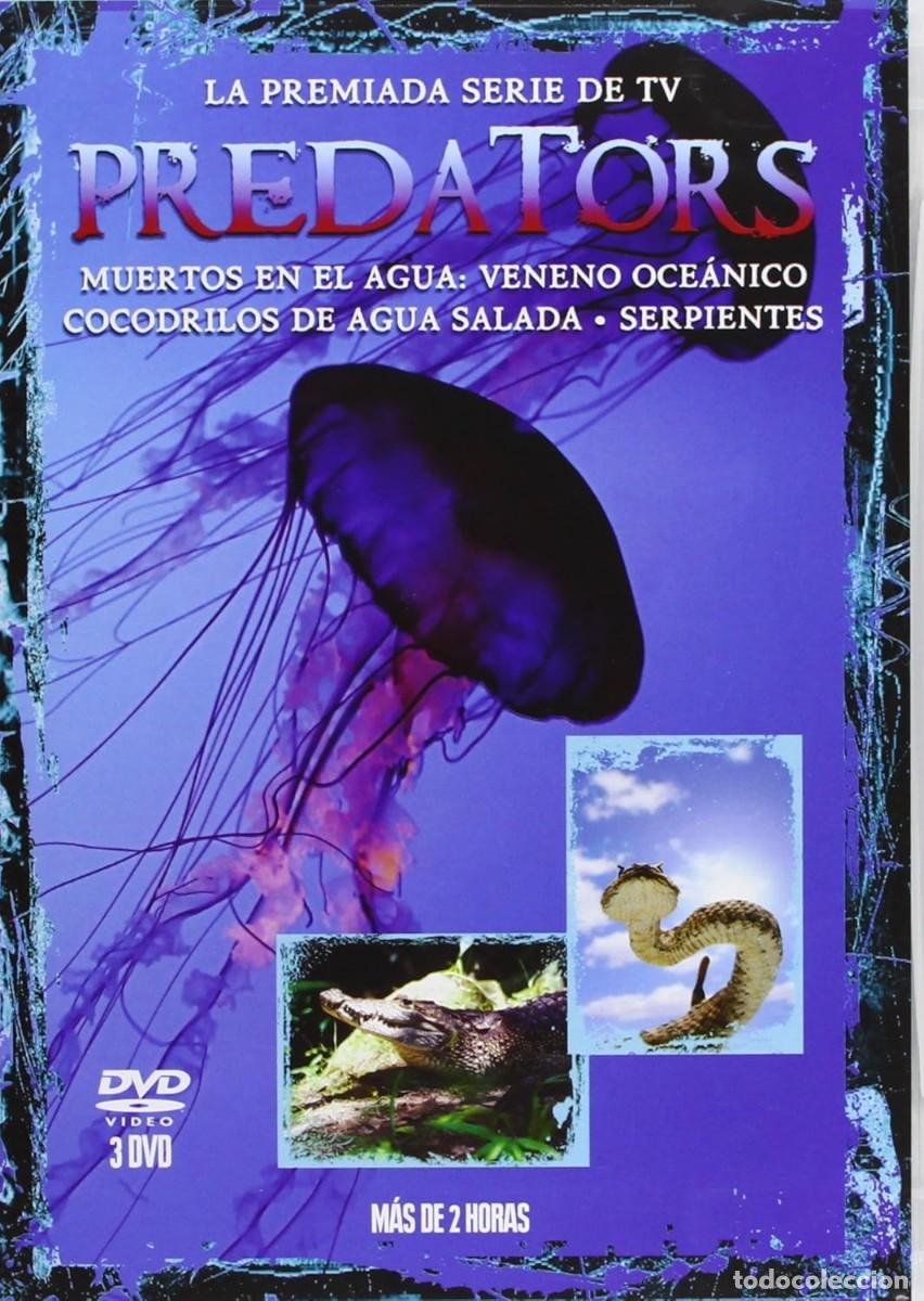 Cinema: Pack Predators 4: Veneno Oce&aacute;nico + Cocodrilos De Agua Salada + Serpientes - 3 DVD