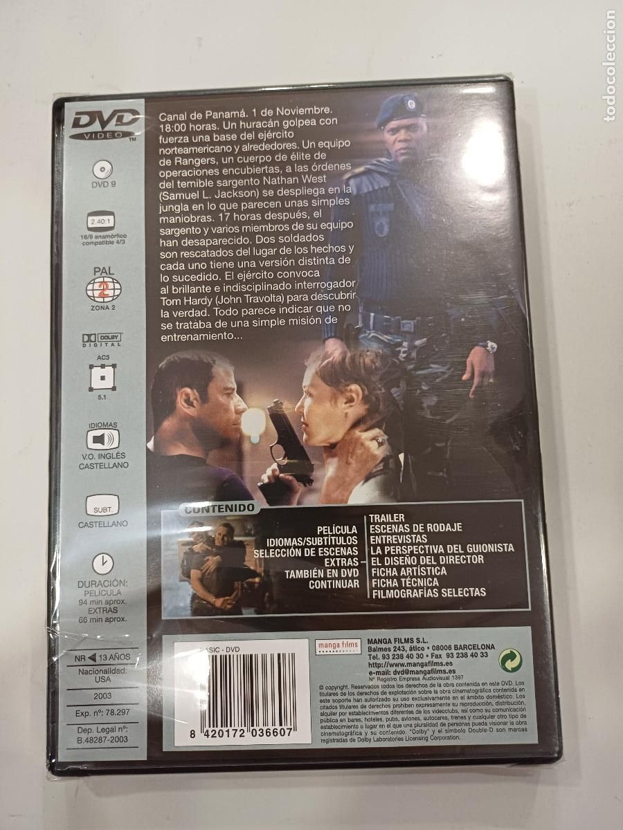 Cine: BASIC/DVD PRECINTAD0&iexcl;&iexcl;&iexcl;. - Foto 2