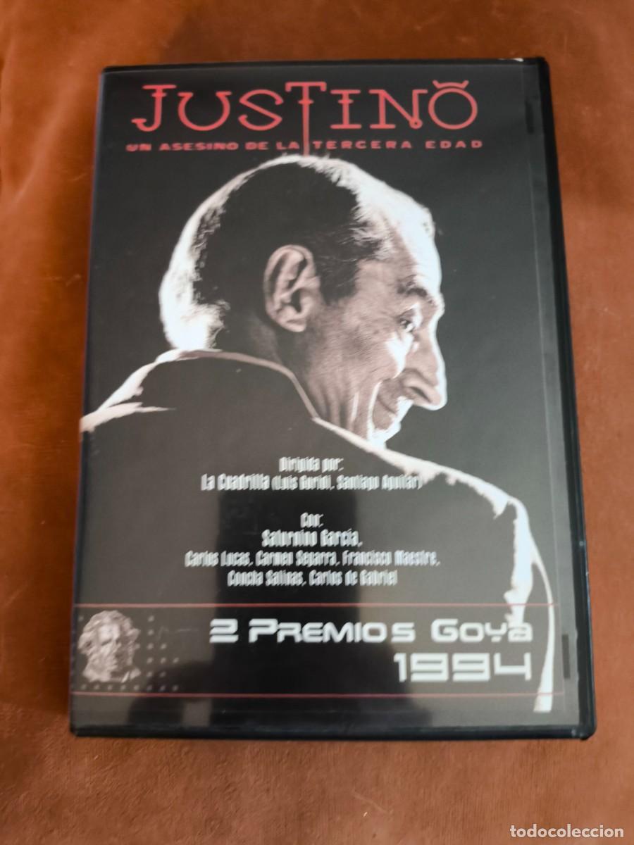 Cine: DVD JUSTINO UN ASESINO DE LA TERCERA EDAD DVD LA CUADRILLA, SATURNINO GARCIA