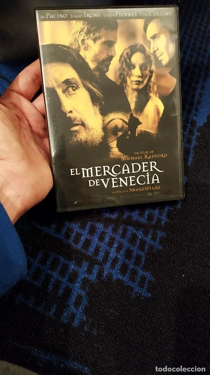 Cine: El mercader de Venecia, SHAKESPEARE. Pel&iacute;cula dvd.