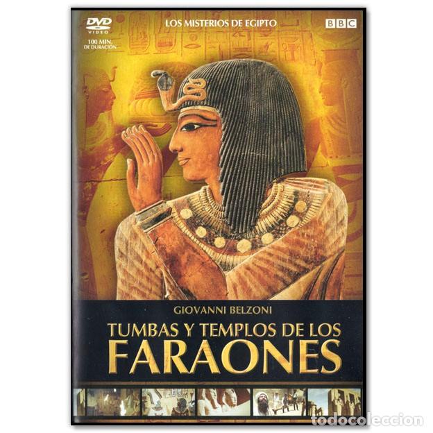 Cine: TUMBAS Y TEMPLOS DE LOS FARAONES DVD (Documental)