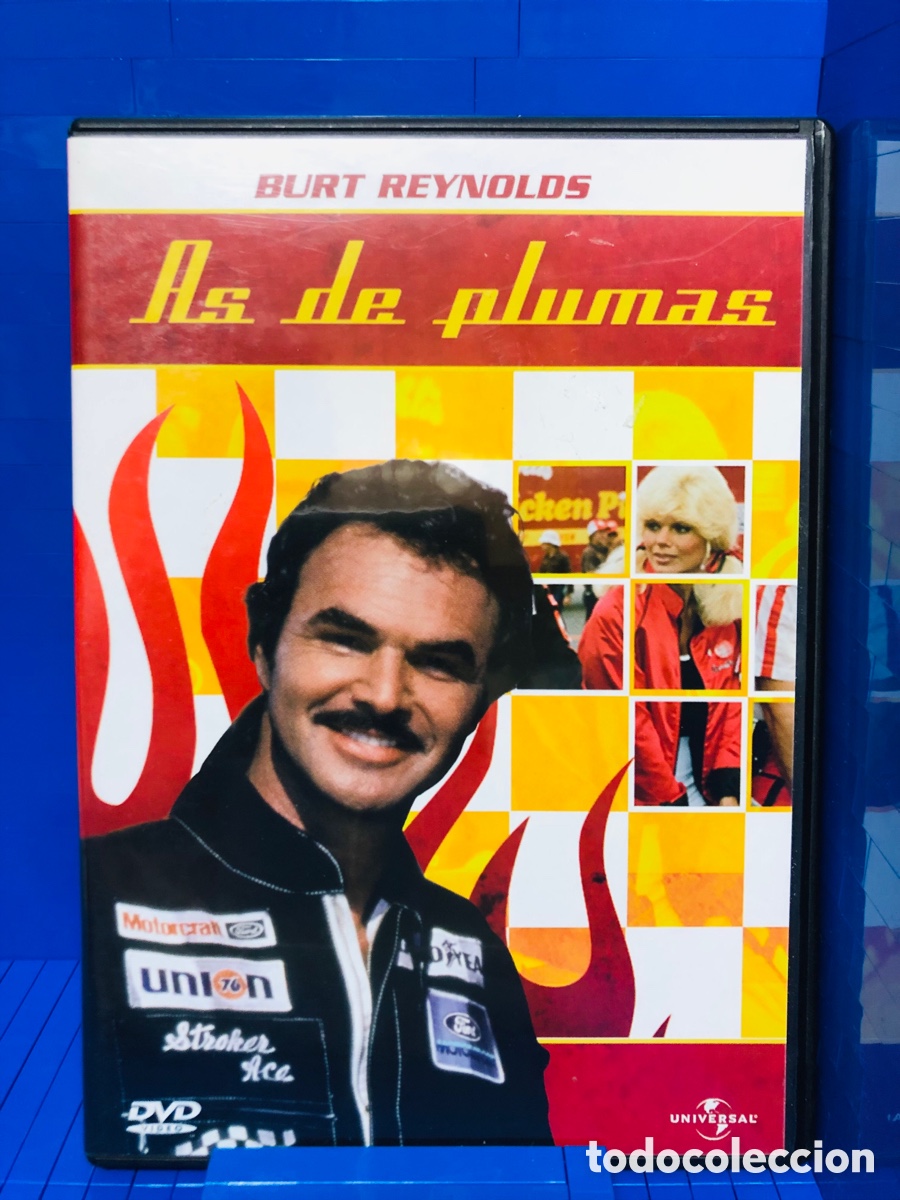 Cine: AS DE PLUMAS - BURT REINOLDS - NASCAR -