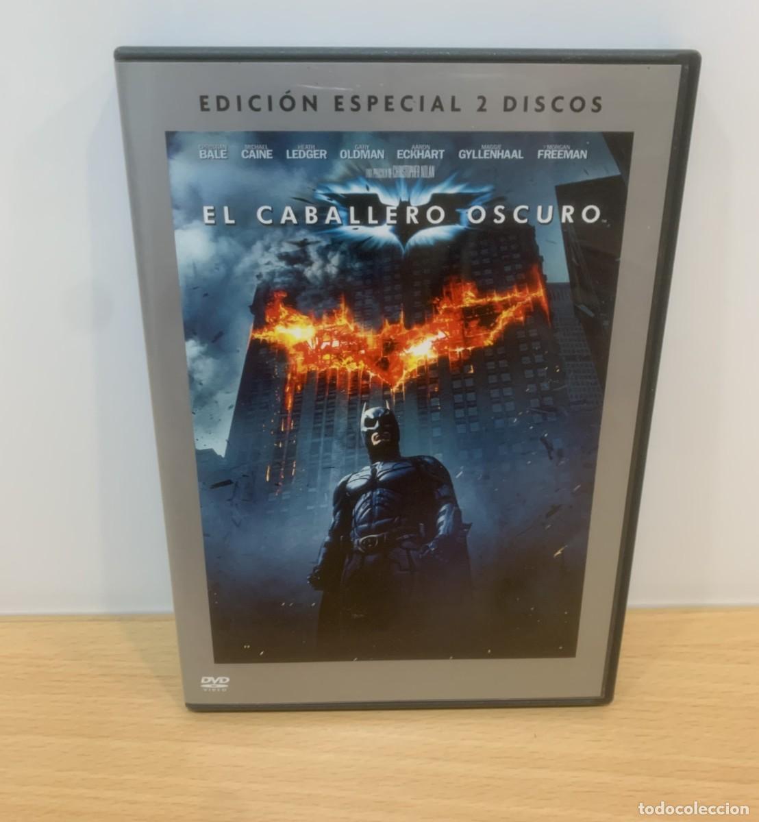 Cine: DVD EDICI&Oacute;N 2 DISCOS CINE SUPERH&Eacute;ROES DC COMICS - BATMAN, EL CABALLERO OSCURO (2008)