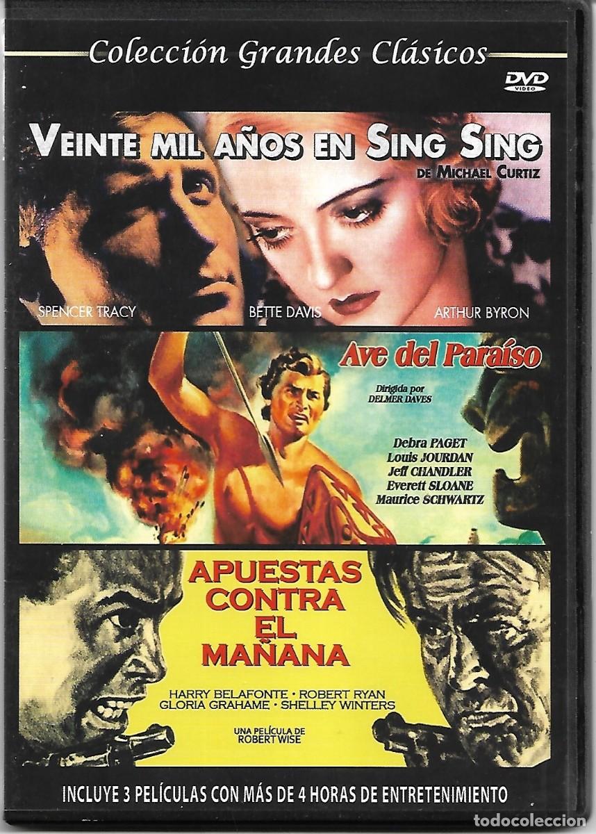 Cine: Programa triple: VEINTE MIL A&Ntilde;OS EN SING SING, AVE DEL PARAISO y APUESTAS CONTRA EL MA&Ntilde;ANA