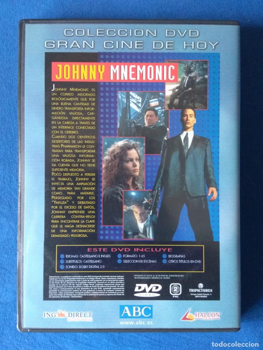 Cine: Johnny mnemonic en DVD -- ENVIO INCLUIDO - Foto 2