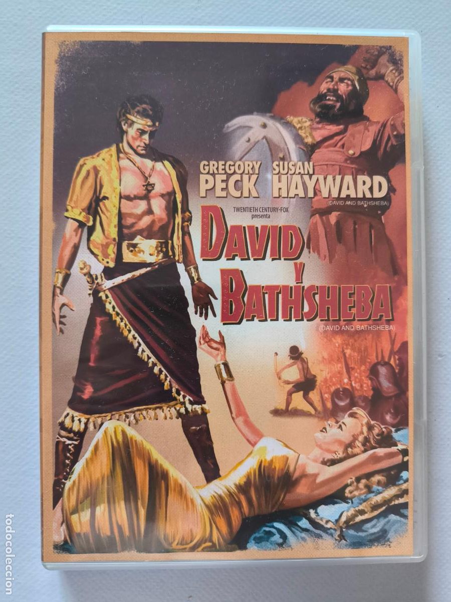 Cine: DVD DAVID Y BATHSHEBA - GREGORY PECK (6A) - Foto 1