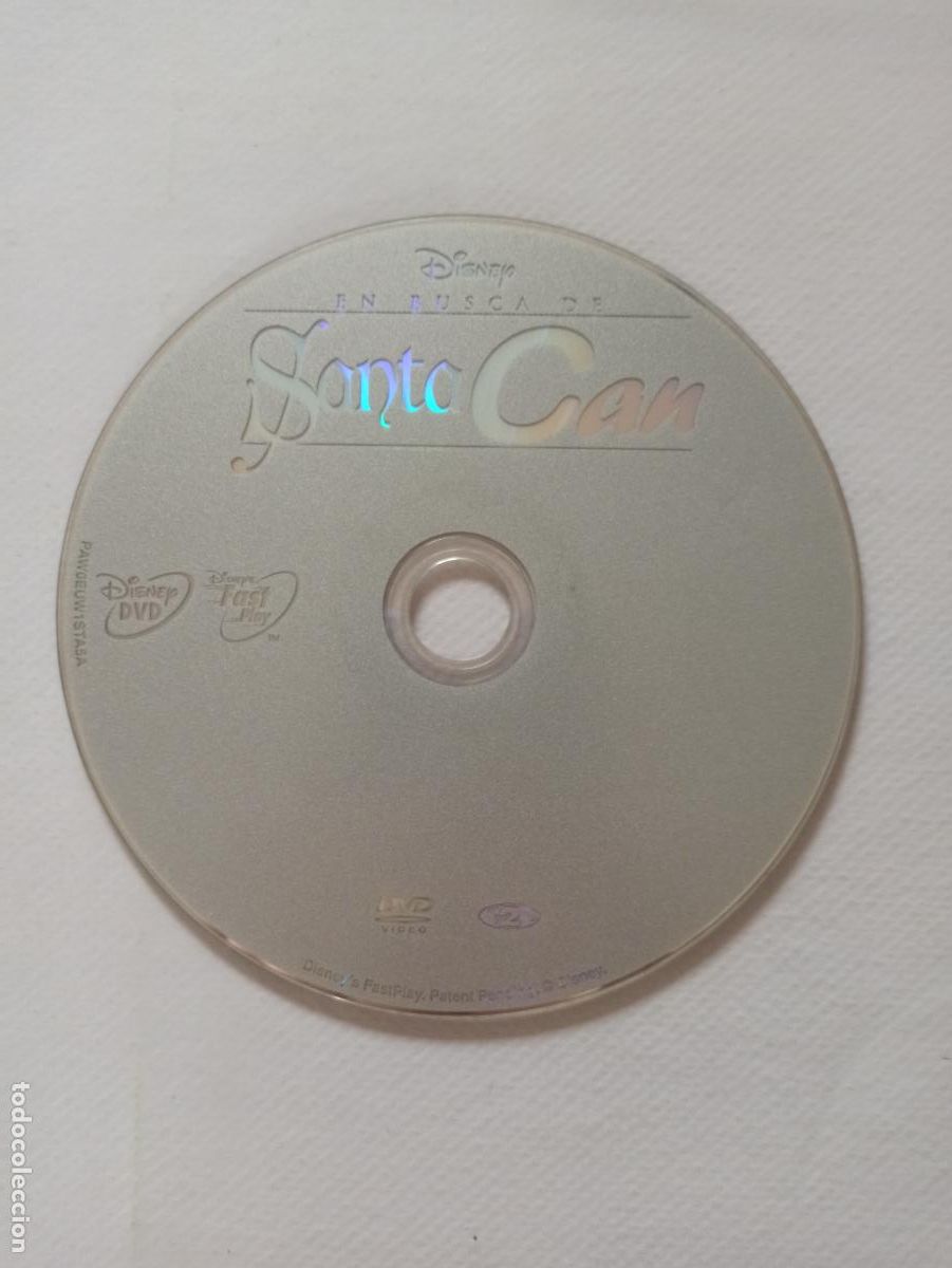 Cinema: DVD EN BUSCA DE SANTA CAN - DISNEY - SOLO DISCO, SIN CAJA NI CARATULA - LEER DESCRIPCION (4K)