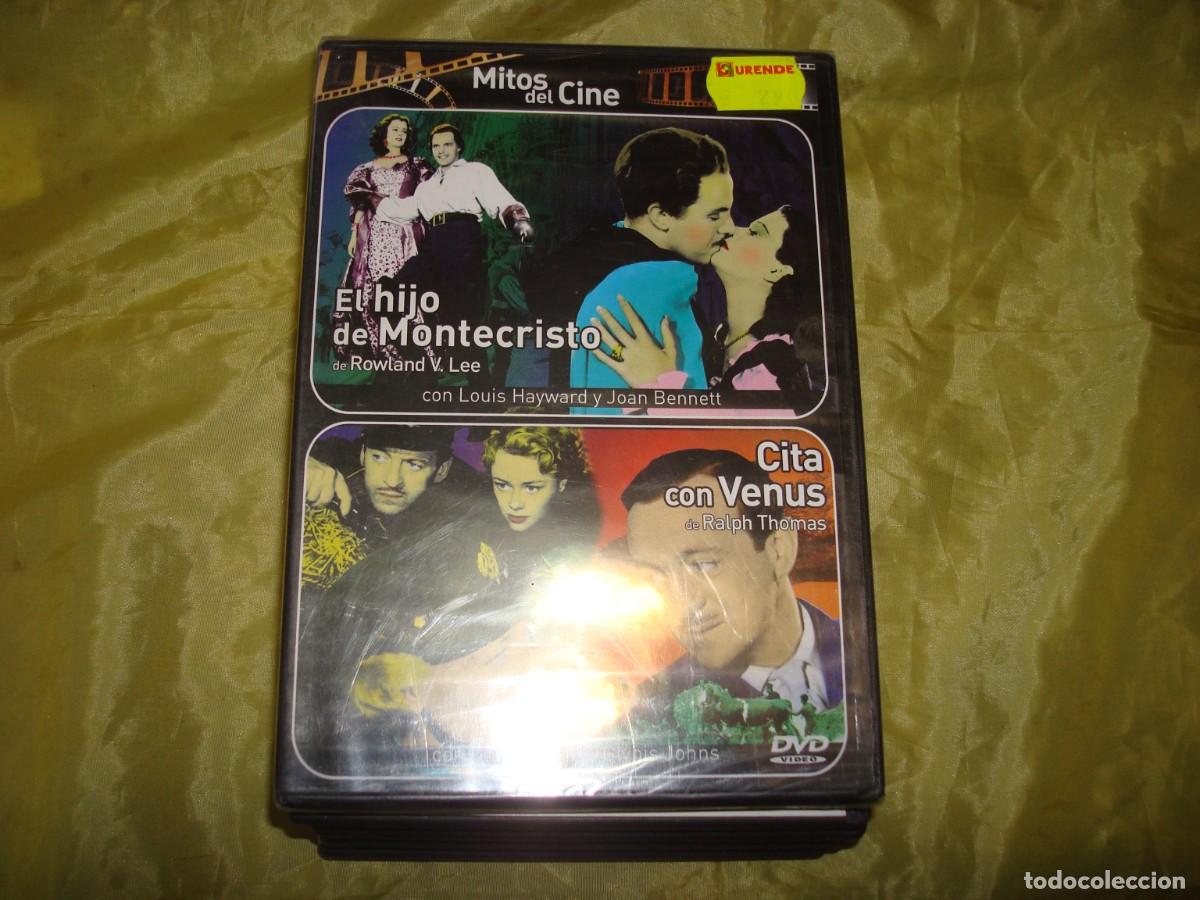 Cinema: EL HIJO DE MONTECRISTO / CITA CON VENUS. MITOS DEL CINE. DVD. PRECINTADO