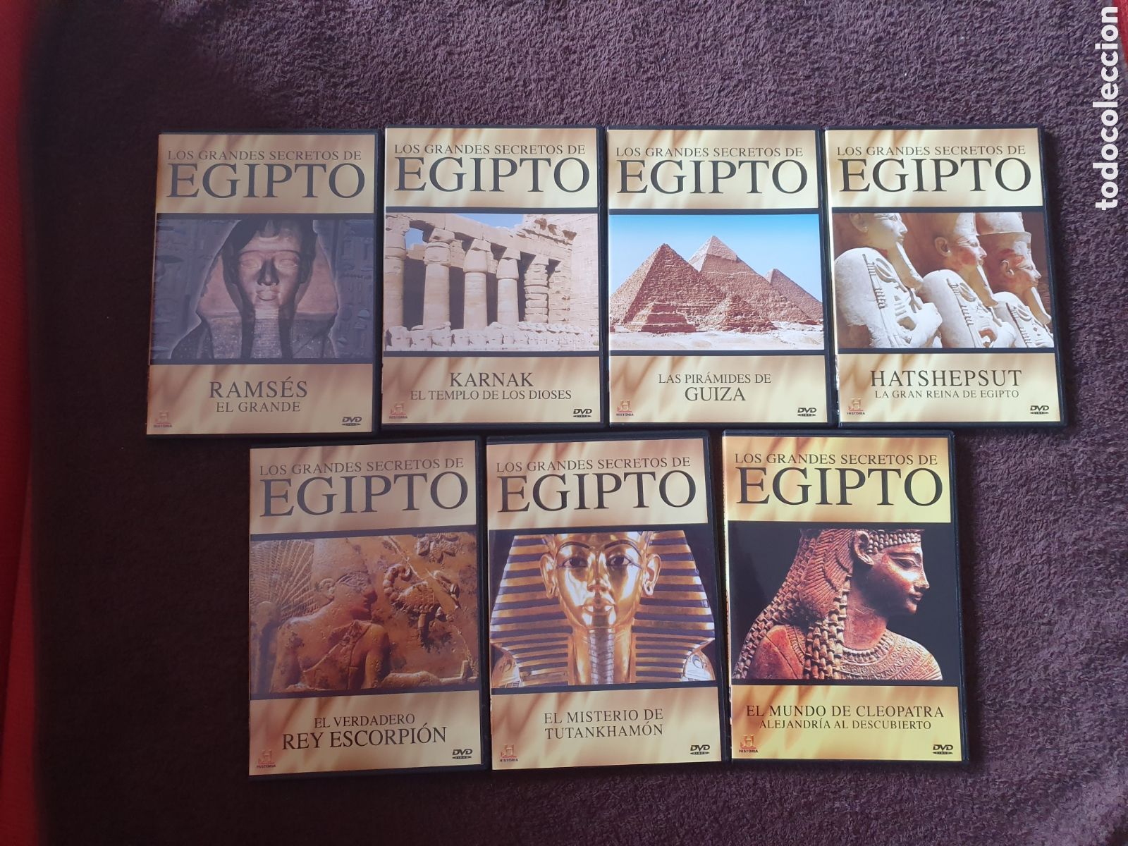 Cine: LOS GRANDES SECRETOS DE EGIPTO - 7 DVD