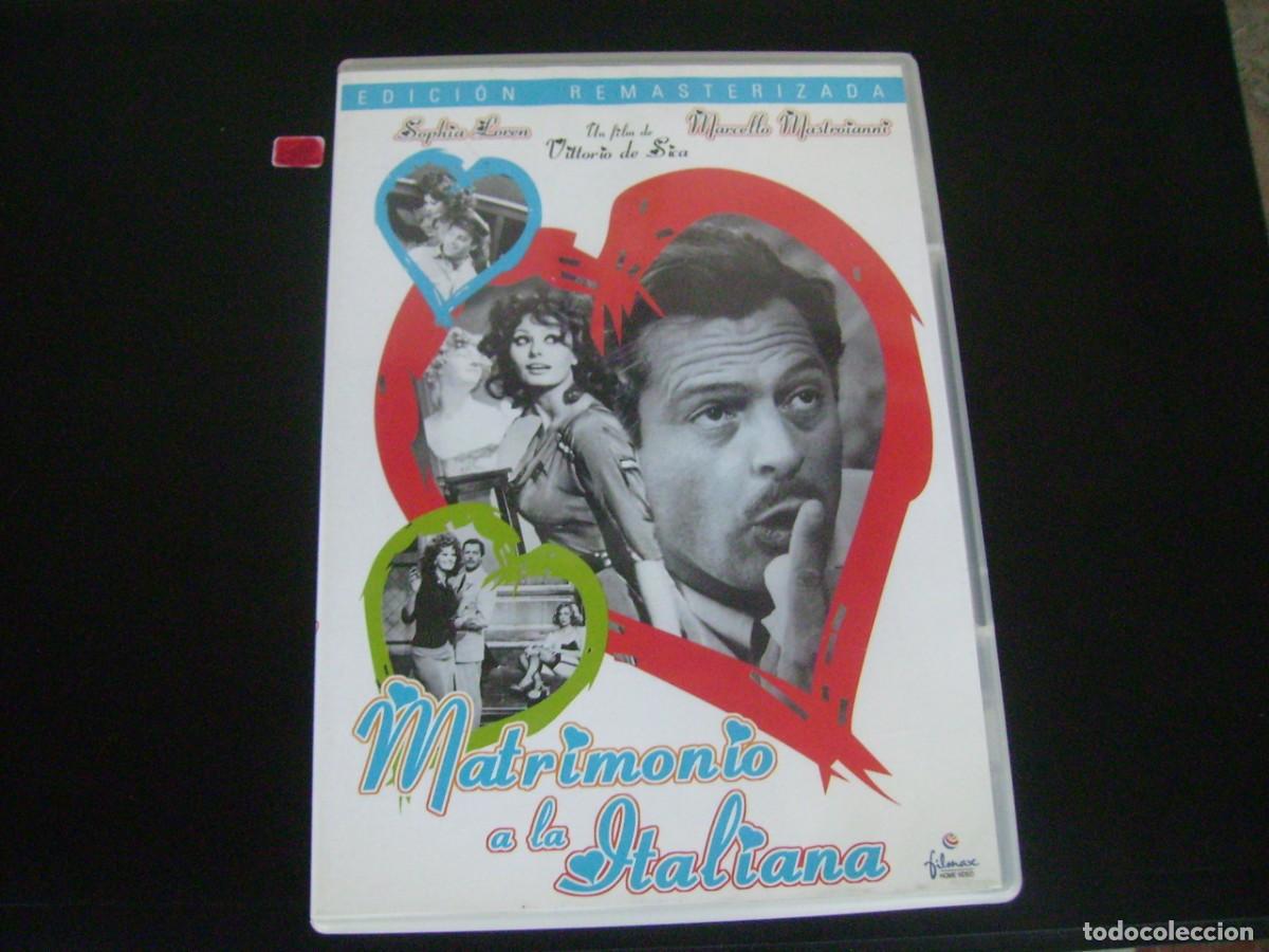 Cine: MATRIMONIO A LA ITALIANA -SOPHIA LOREN