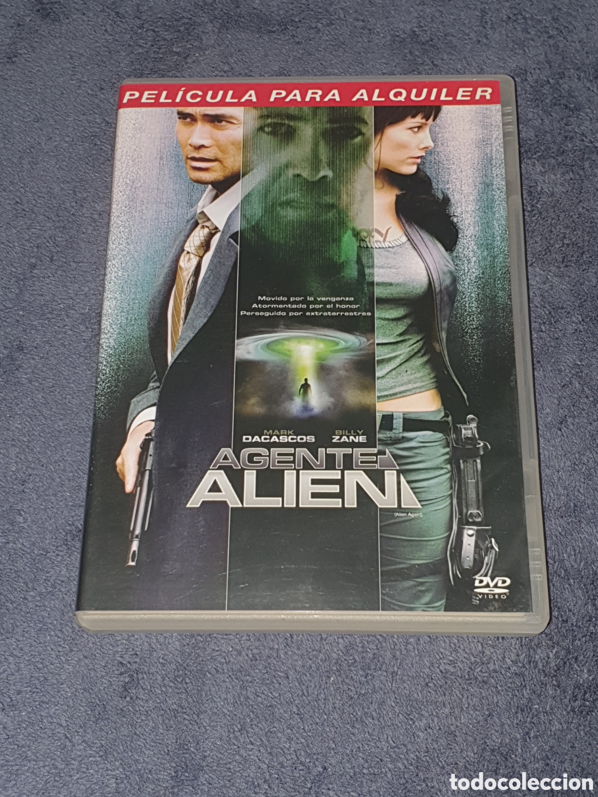 Cine: Dvd-55. Agente Alien, 2&ordf; Mano, Muy Buen Estado.