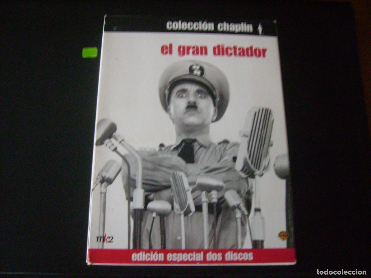 Cine: EL GRAN DICTADOR / COLECCION CHAPLIN - ED ESPECIAL 2 DISCOS
