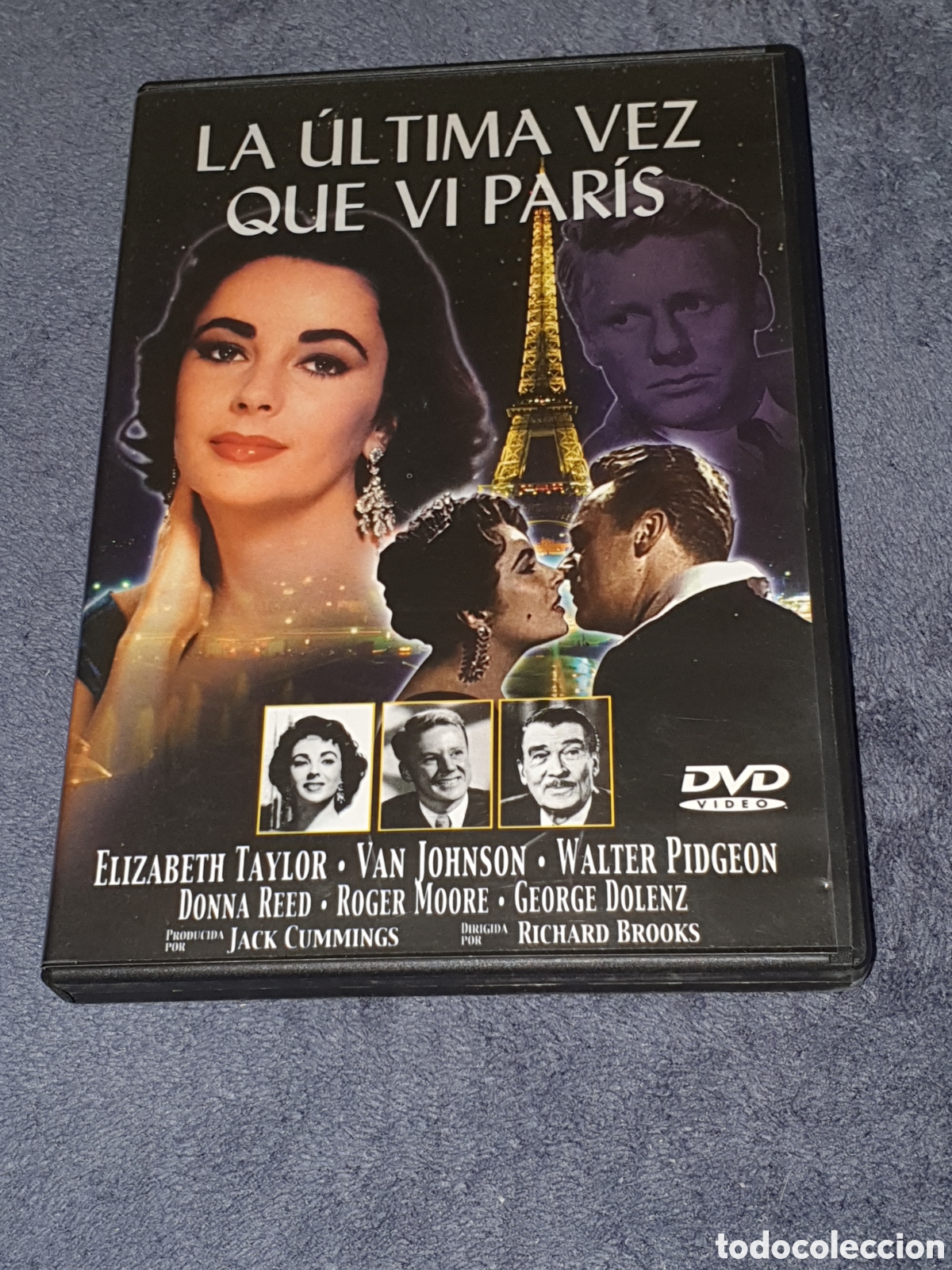 Cine: Dvd-57. La &Uacute;ltima Vez Que Vi Par&iacute;s - Elizabeth Taylor/ Van Johnson/ Walter Pidgeon, 2&ordf; Mano.