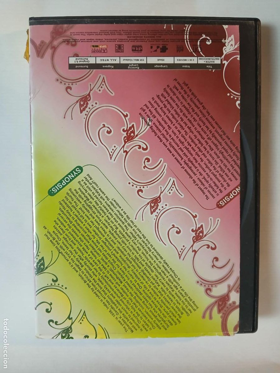 Cine: DVD - WATER - MATRUBHOOMI - Foto 2