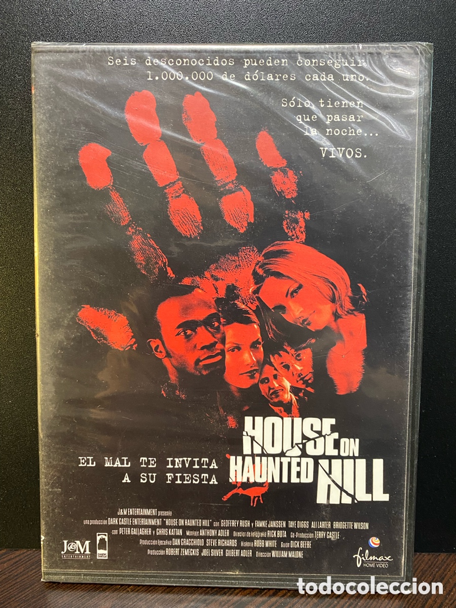 Cine: House on Haunted Hill (DVD) *Precintado*