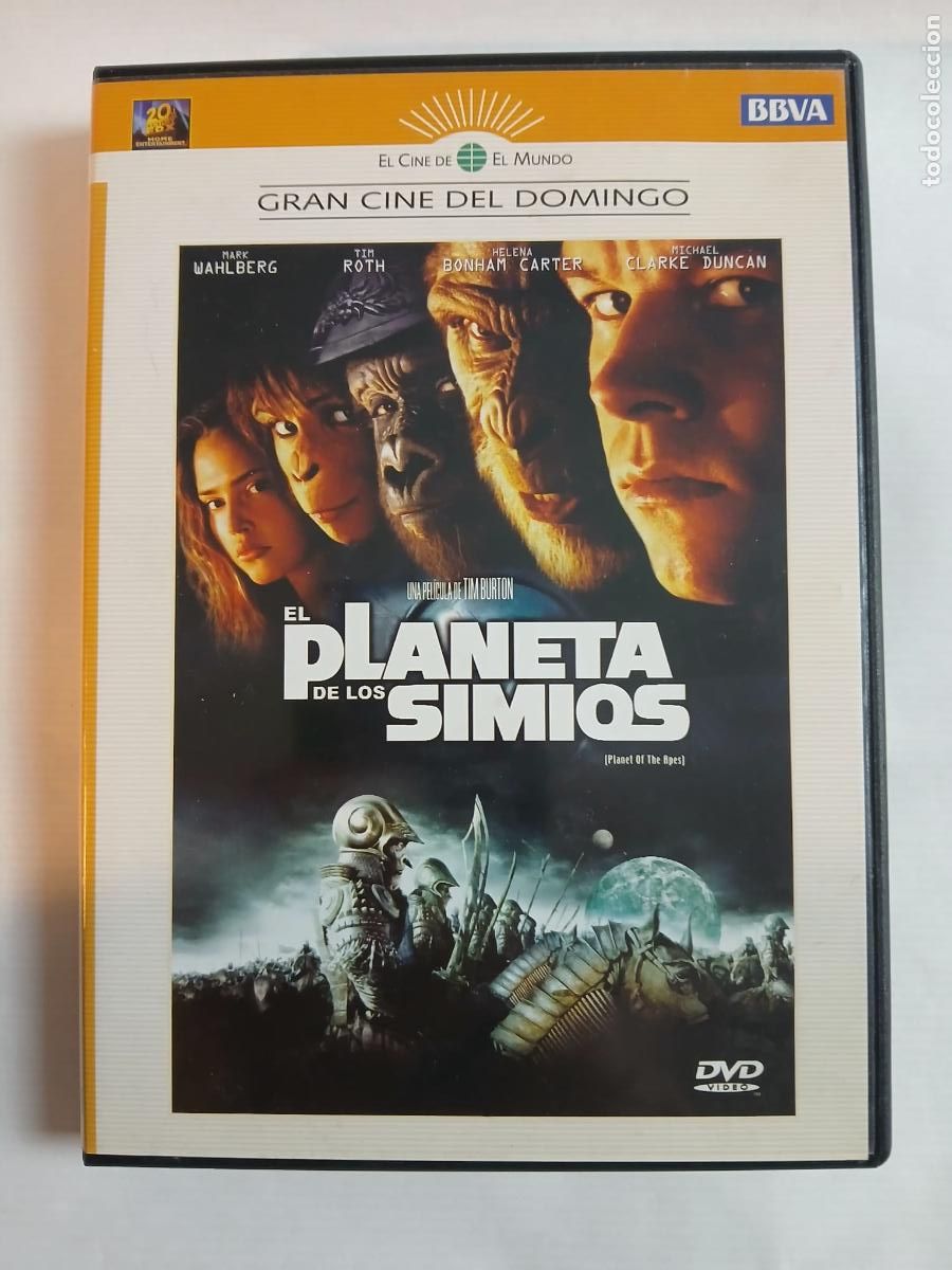 Cine: DVD - EL PLANETA DE LOS SIMIOS - Foto 1