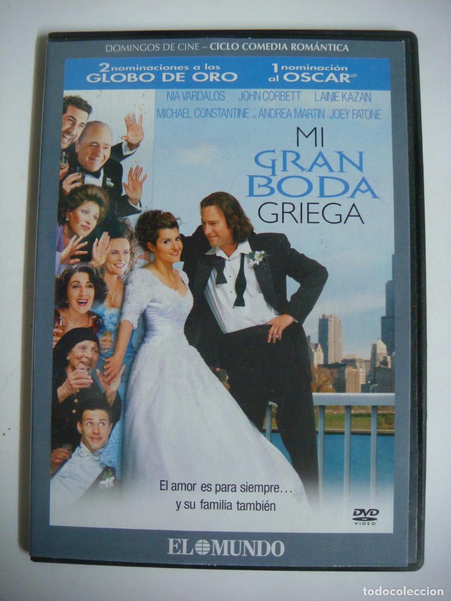 Cine: D.V.D. DE MI GRAN BODA GRIEGA CON NIA VARDALOS-(F)